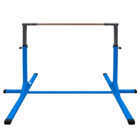 Blue Home Adjustable Height Children's Training Horizontal Bar Gymnastics Bar Suitable For Children Over 3 Years Old (Option: YTH12B)