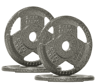 Only Supports Self Pickup  1-inch Standard Cast Iron Weight Plates For Strength Training And Weight Lifting, Multiple Weights (Option: Half of5LB Set of4)