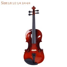 Solid Wood Violin (Option: Natural)
