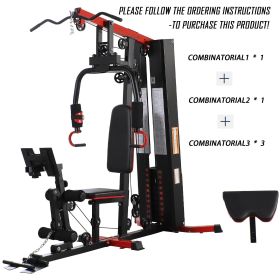 Only Supports Self Pickup  Heavy Duty Gym Equipment For Strength Training And Full Body Workouts Please Follow The Ordering Instructions To Purch (Option: Combinatorial1)