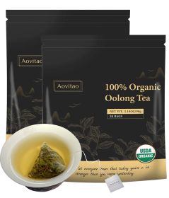 Detox Cleanse Tea Natural Herbal Tea Bags Organic Oolong Leaf Herbal Detox Caffeine-Free 30 Count per Pack (size: 2Pack)